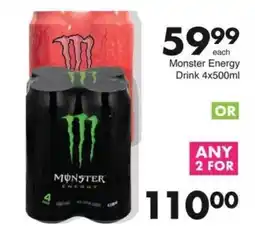 Save Monster Energy Drink offer