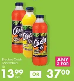 Save Brookes Crush Concentrate offer
