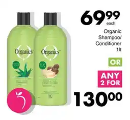 Save Organics Organic Shampoo/Conditioner offer