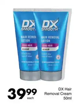 Save DX Hair Removal Cream offer