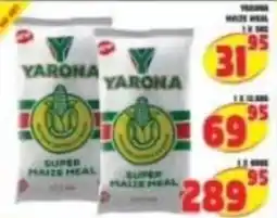 Yarona Cash And Carry YARONA SUPER MAIZE MEAL offer