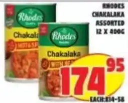 Yarona Cash And Carry Rhodes Chakalaka Assorted offer