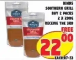 Yarona Cash And Carry Hinds Southern Grill offer
