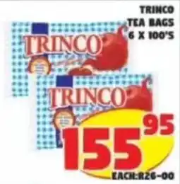Yarona Cash And Carry Trinco tea bags offer