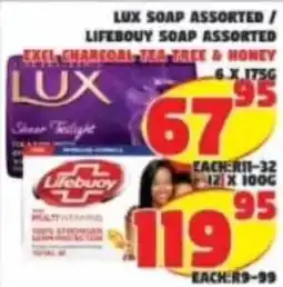 Yarona Cash And Carry LUX SOAP ASSORTED / LIFEBUOY SOAP ASSORTED offer