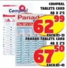 Yarona Cash And Carry Compral Panad Tablets Card offer