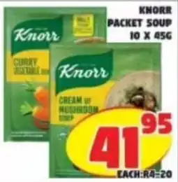 Yarona Cash And Carry Knorr Packet Soup offer