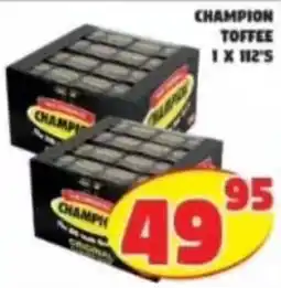 Yarona Cash And Carry Champion Toffee offer