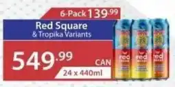 Big Save Liquor Red Square & Tropika Variants offer