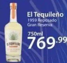 Big Save Liquor El Tequileño 1959 Reposado Gran Reserva offer
