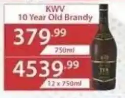 Big Save Liquor KWV 10 Year Old Brandy offer
