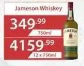 Big Save Liquor Jameson Whiskey offer