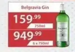 Big Save Liquor Belgravia Gin offer