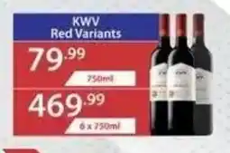 Big Save Liquor KWV Red Variants offer