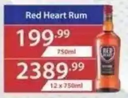 Big Save Liquor Red Heart Rum offer