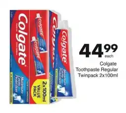 Save Colgate Toothpaste Regular offer