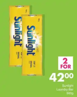 Save Sunlight Laundry Bar offer