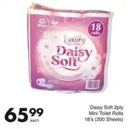 Save Daisy Soft 2ply Mini Toilet Rolls offer