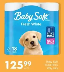 Save Baby Soft Toilet Rolls offer