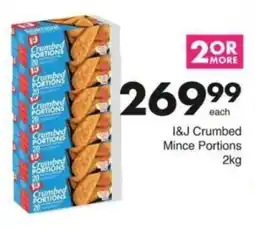 Save Hyper I&J Crumbed Mince Portions offer