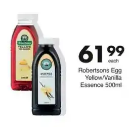 Save Hyper Robertsons Egg Yellow/Vanilla Essence offer