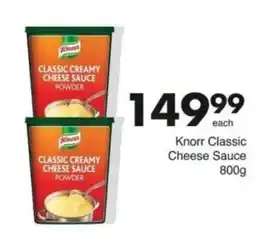 Save Hyper Knorr Classic Cheese Sauce Powder offer