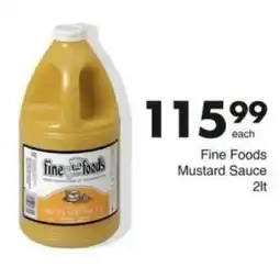 Save Hyper Fine Foods Mustard Sauce offer