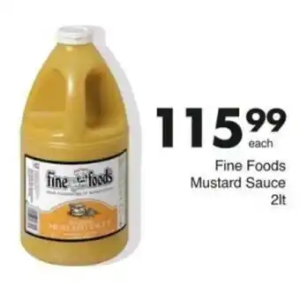 Save Hyper Fine Foods Mustard Sauce offer