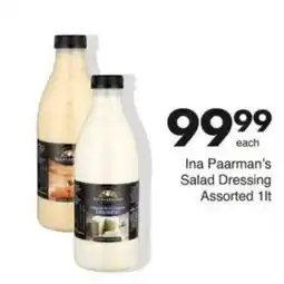 Save Hyper Ina Paarman's Salad Dressing Assorted offer