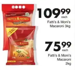 Save Hyper Fatti's & Moni's Macaroni offer