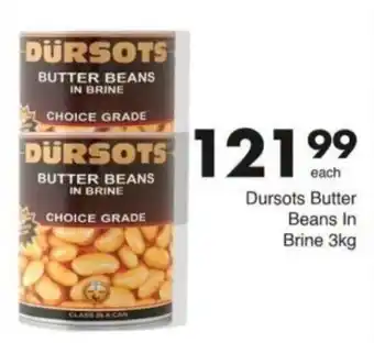 Save Hyper Dürsots Butter Beans In Brine offer