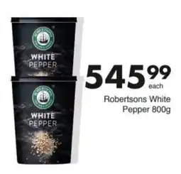 Save Hyper Robertsons White Pepper offer
