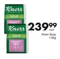 Save Hyper Knorr Professional Soup Hearty Beef offer