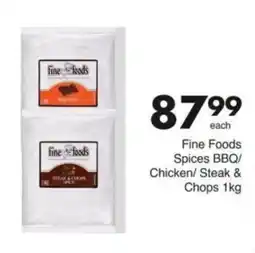 Save Hyper Fine Foods Spices BBQ/Chicken/Steak & Chops offer