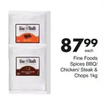Save Hyper Fine Foods Spices BBQ/Chicken/Steak & Chops offer