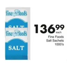 Save Hyper Fine Foods Salt Sachets offer
