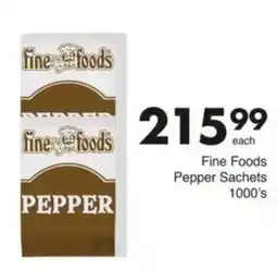 Save Hyper Fine Foods Pepper Sachets offer