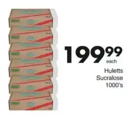 Save Hyper Hulett's Sucralose 1000's offer