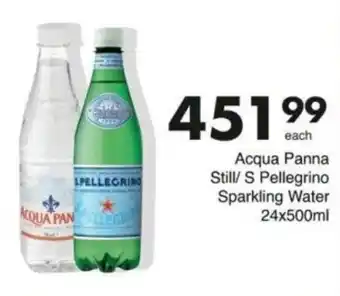 Save Hyper Acqua Panna Still/ S Pellegrino Sparkling Water offer