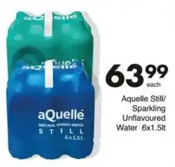 Save Hyper aQuelle Natural Spring Water STILL offer