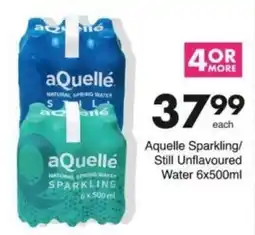 Save Hyper aQuellé Sparkling/Still Unflavoured Water offer