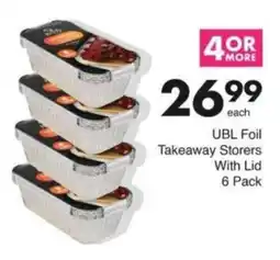 Save Hyper UBL Foil Takeaway Storers With Lid offer