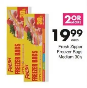 Save Hyper Fresh Zipper Freezer Bags offer