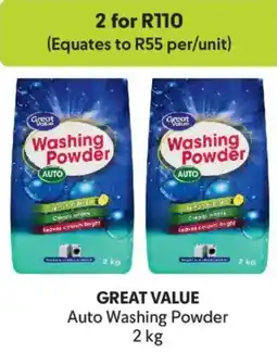 Makro Great Value Auto Washing Powder offer