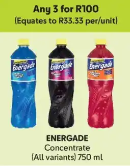 Makro Energade Concentrate offer