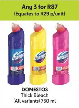 Makro Domestos Thick Bleach offer