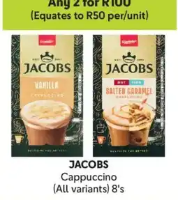 Makro JACOBS Cappuccino offer