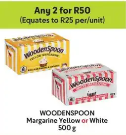 Makro Woodenspoon Margarine Yellow or White offer