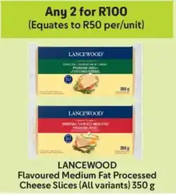 Makro Lancewood Flavoured Medium Fat Processed Cheese Slices offer