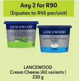 Makro LANCEWOOD Cream Cheese offer